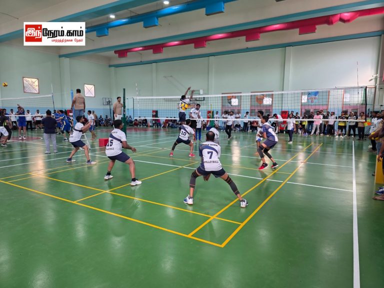 ரியாத் தமிழ்ச் சங்கம் நடத்திய கைப்பந்து போட்டி!